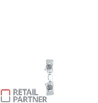 Klamerka przegub. z małym uchwytem klam.  - bez przedłużenia