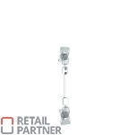 Klamerka przegub. z małym uchwytem klam.  - ramię 5cm