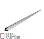 Listwa z klejem do oddzielaczy i popychaczy - 1,00m (profil montażowy)