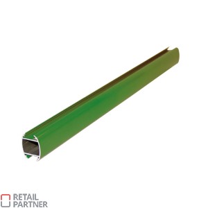 Tuba / profil aluminiowy do podwieszania informacji. 2m. Zielony