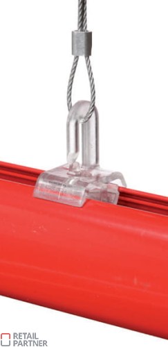 Haczyk plastikowy do tub aluminiowych