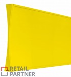 Listwa POSTERLINE /profil cenowy/ A5 - żółty - 133 cm