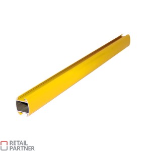 Tuba / profil aluminiowy do podwieszania informacji. 2m. Żółty